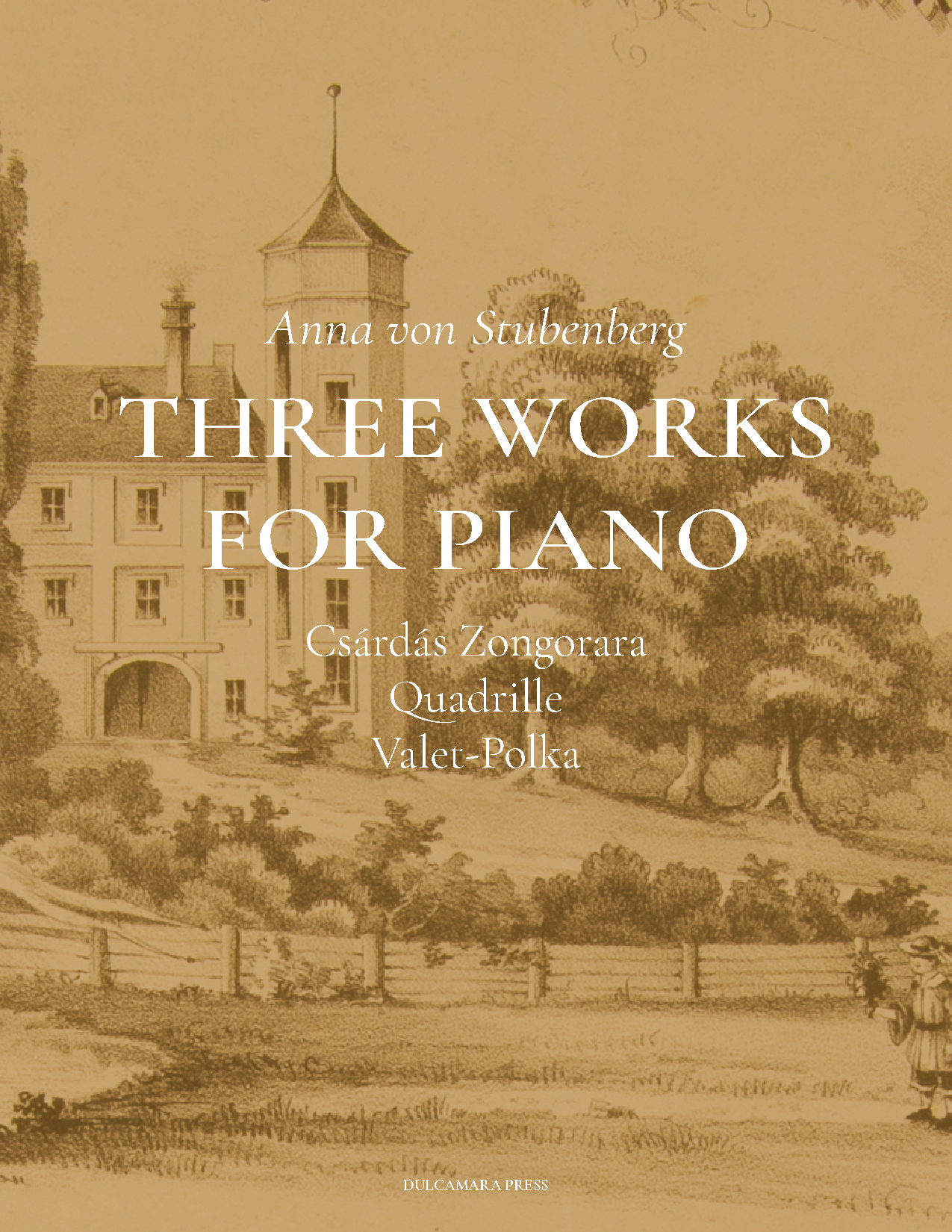 cover image for Three Pieces for Piano by Anna Stubenberg
